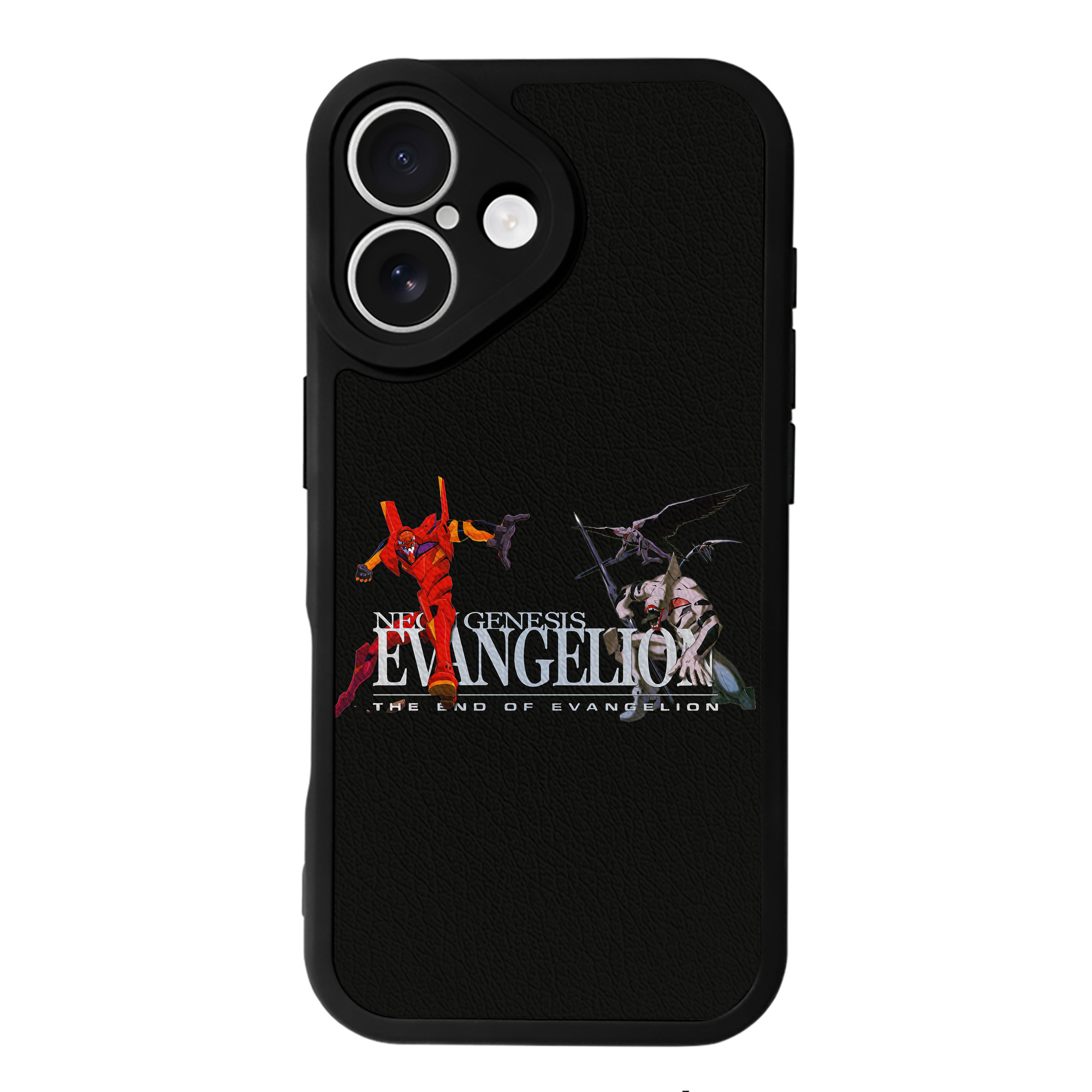 （画像用） EVA 新世紀エヴァンゲリオン 【iPhone 16シリーズ対応】シリコンスマホケース（レザー調） 材質：シリコン